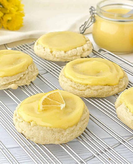 Lemon Curd Cookies