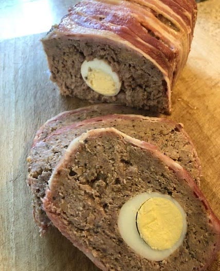 Bacon Sausage & Egg Loaf