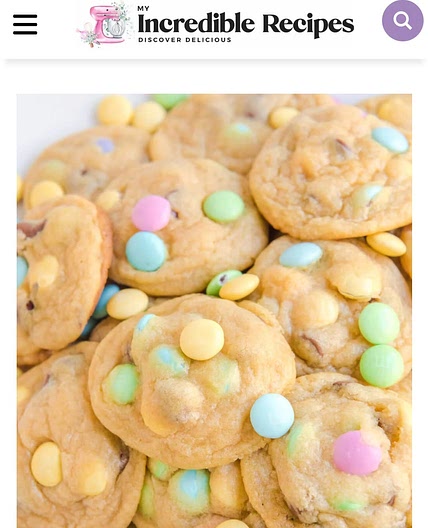 Pastel Easter Cookies