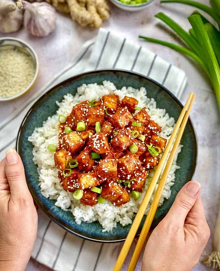 Gochujang Tofu 고추장 두부