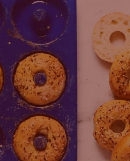 Two-ingredient-dough bagels (Weight Watchers)