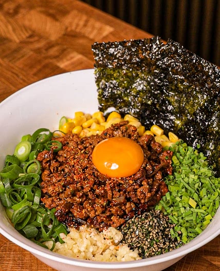 Japanese Mazesoba Ramen Noodles
