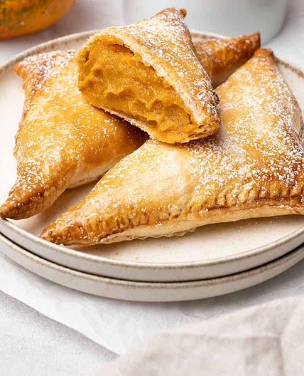 Puff Pastry Pumpkin Turnovers (VIDEO)