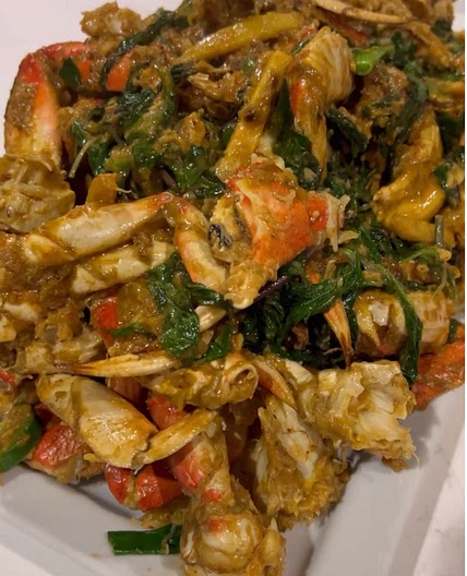 Ginger Scallion Crab 