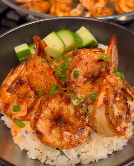 Cajun Shrimp with Bang Bang Sauce