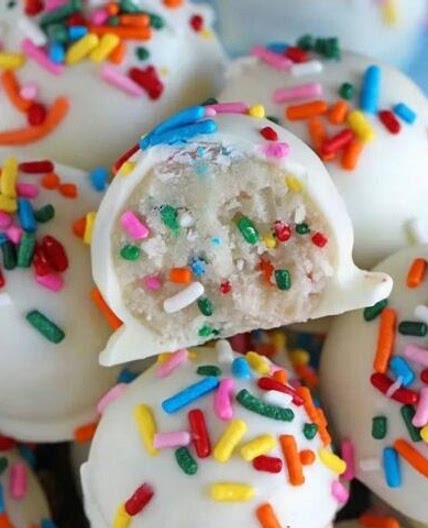 Cake Batter Truffles Recipe