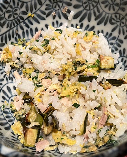 Chicken rice salad 
