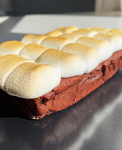 Marshmallow Chocolate Cake
