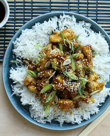 Sticky Orange Tofu | BOSH!