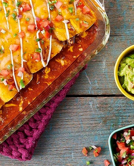 Easy Oven-Baked Beef Enchiladas