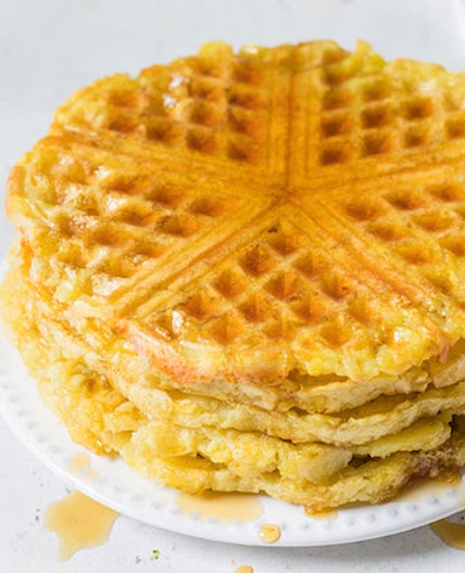 Breakfast Potato Waffles