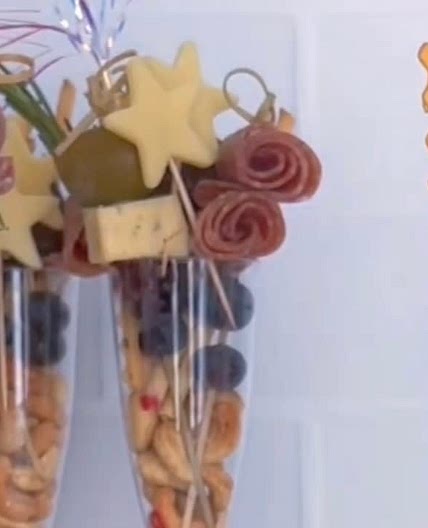 Champagne glass Charcuterie 