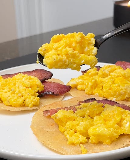 Air Fryer Scrambled Eggs
