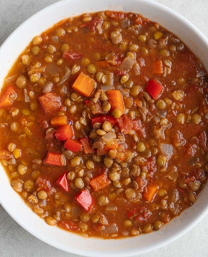 Easy Carrot and Lentil Soup