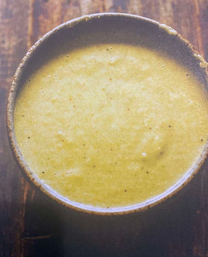 Potage au fenouil et au chou gras