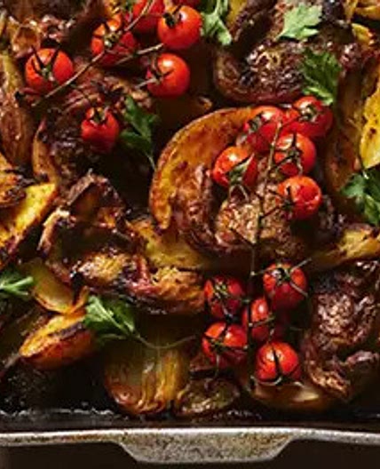 Lamb rogan josh traybake