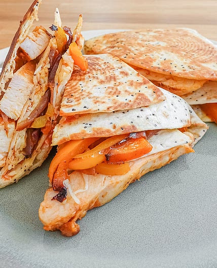 Chicken Folded Quesadillas