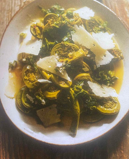 Tetes-De-Violon, Chimichurrià la Marguerite et à l'Oseille