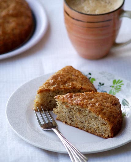 Eggless Banana Cake