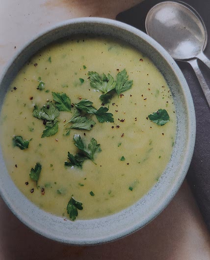 Leek, Celery & Parsley Soup