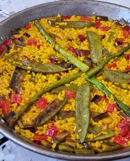 Arroz con verduras