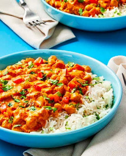 Chickpea Coconut Curry Bowl
