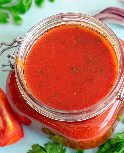Keto Red Enchiada Sauce