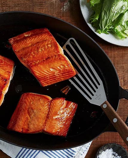 Hot Honey Glazed Salmon Recipe