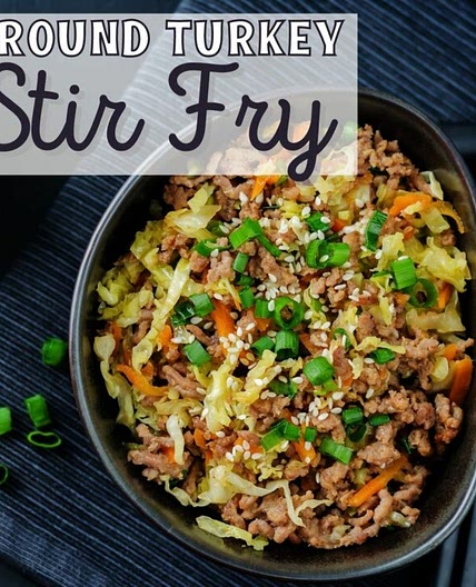 Ground Turkey Stir Fry Recipe