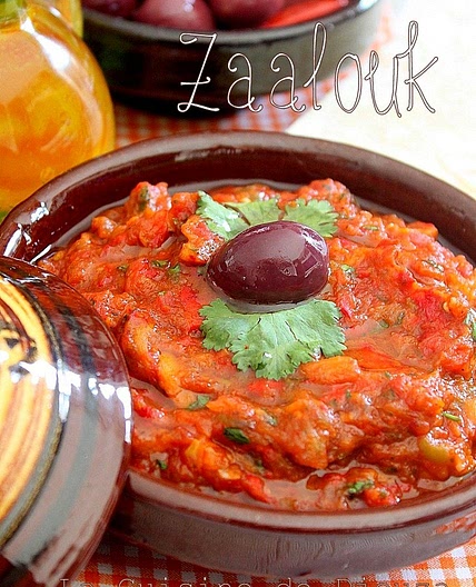 Zaalouk d'aubergine, recette marocaine facile