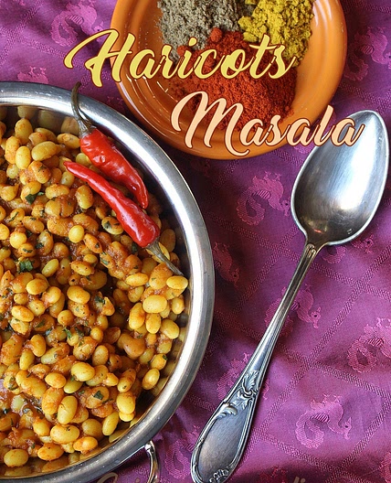 Recette haricots blancs massala