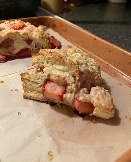 Strawberry Scones