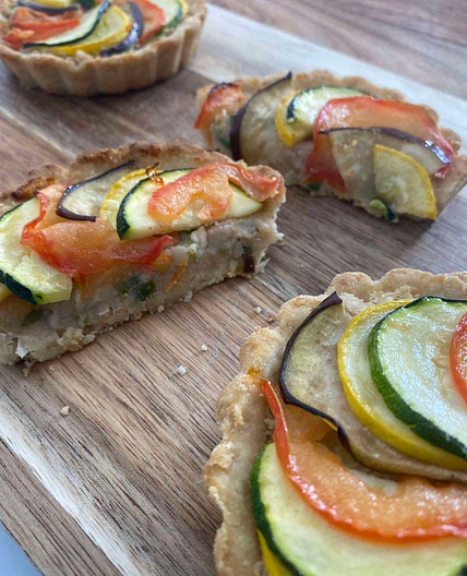 WIC Approved Ratatouille Tarts