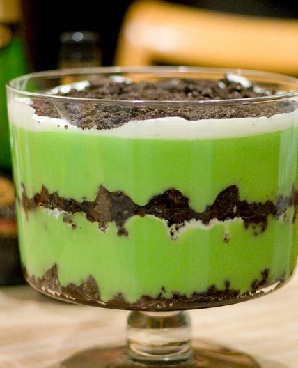 St Patrick’s Day Lazy Grasshopper Dessert