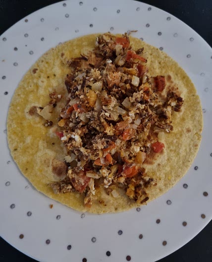 Machacado con huevo