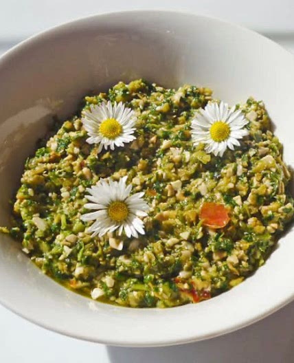 Pesto de plantes sauvages