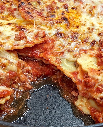Shortcut Lasagna Made With Ravioli