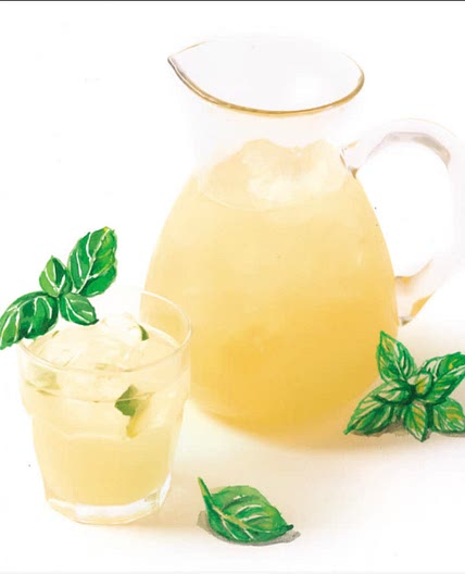 Eau de fenouil citron-menthe
