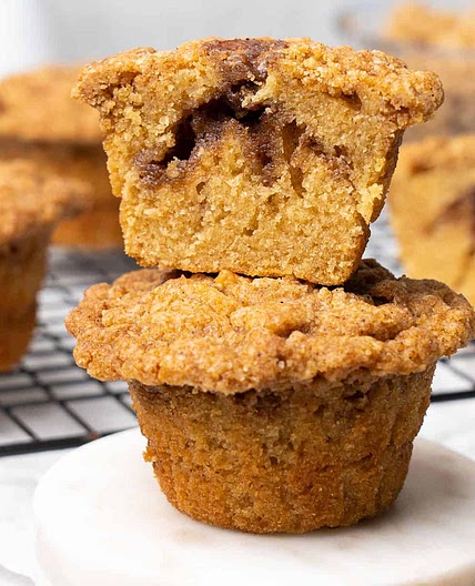 Cinnamon Streusel Muffins (VIDEO)