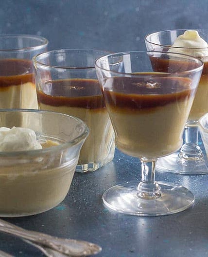 FODMAP IT!™ Butterscotch Pudding with Salted Caramel Sauce