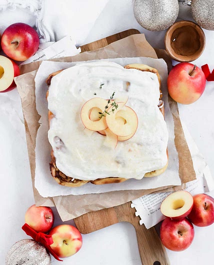 Cinnamon Rolls with Apple Pie Filling Recipe