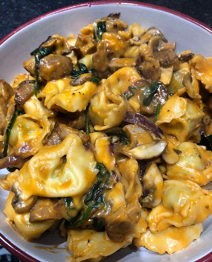 Chorizo ravioli