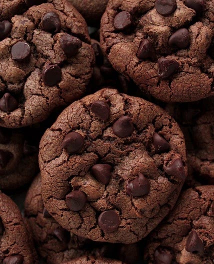 Double Chocolate Chip Cookies 