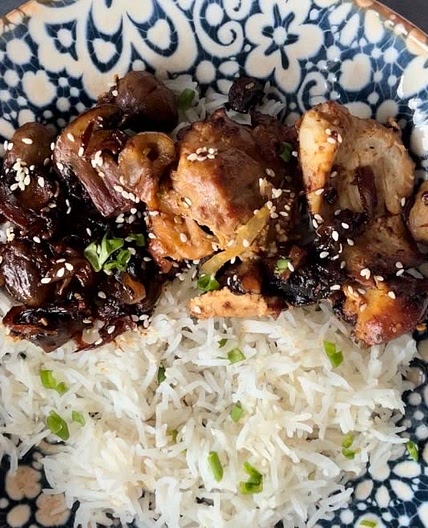 Single Skillet Asian Chicken Roast