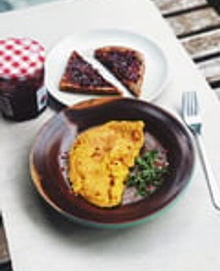 Fluffy Vegan Omelet