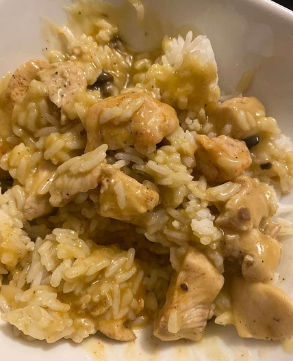 Tina’s creamy chicken