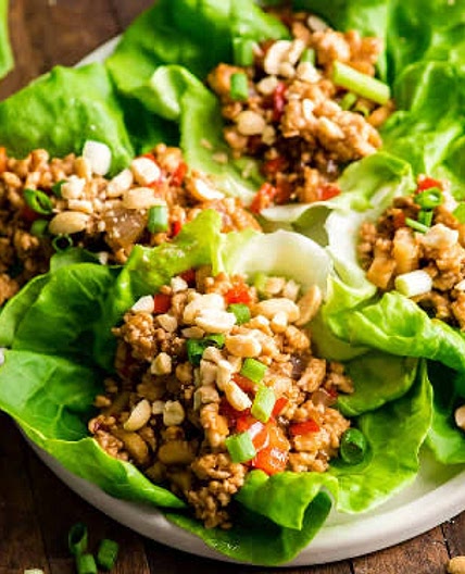 Asian Chicken Lettuce Wraps