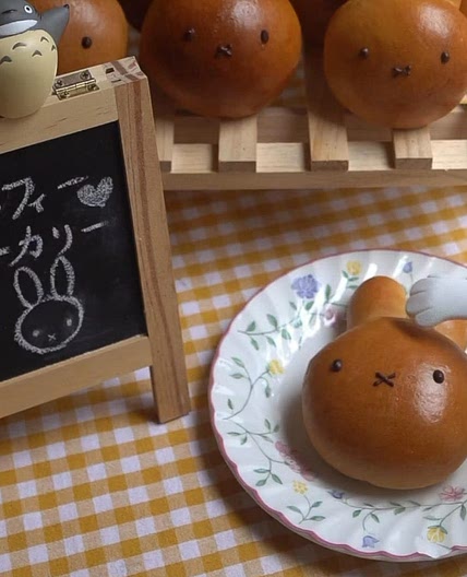 Miffy Anpan (Red Bean Buns)
