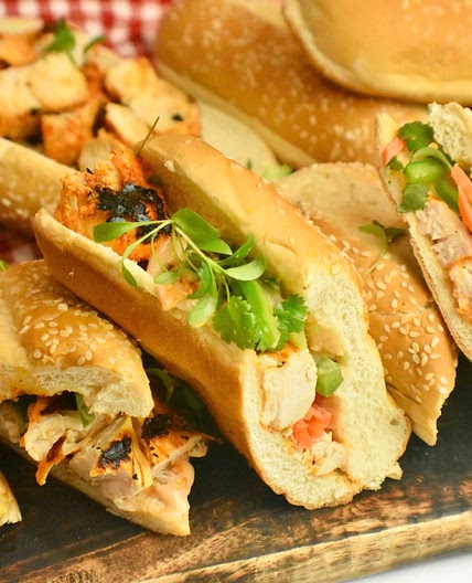 Easy Chicken Tikka Sandwich Recipe