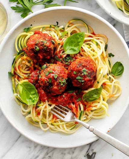 Plant-Based Spaghetti and Meatballs